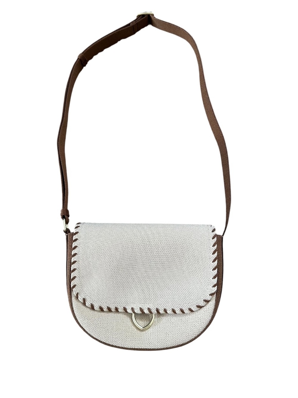 Rothy’s The Saddle Bag in Flat White